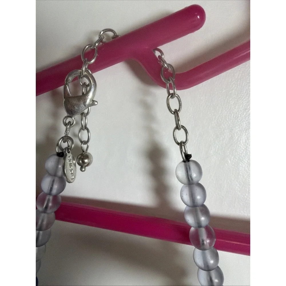 2 CHICOS Signed Long And‎ Short With Original Cinch Pouches Seashore Tasseled